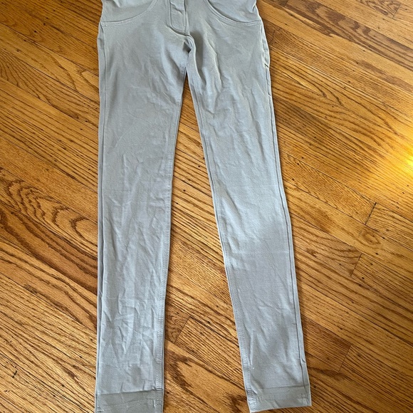 Freddy Wr.up low rise light grey pants sz XS - Picture 4 of 5